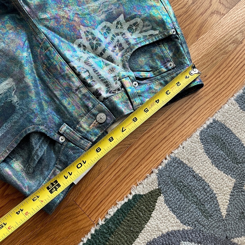 We The Free Tinsley Printed High-Rise Illusions Jeans Size 26 NWT - Picture 8 of 16